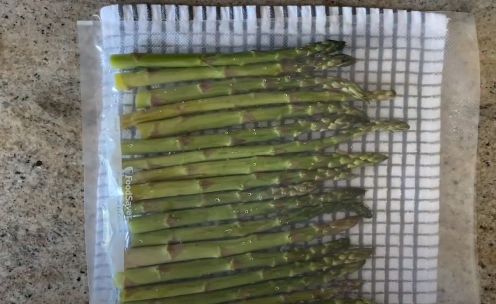 asparagus harvesting