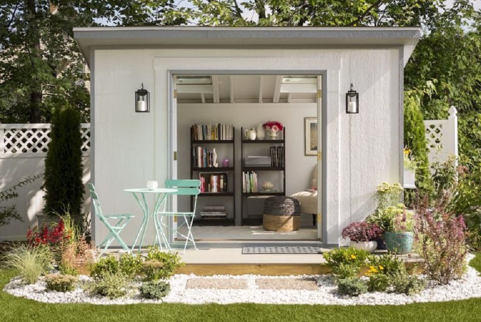 4. Outdoor Library or reading space in your outdoor