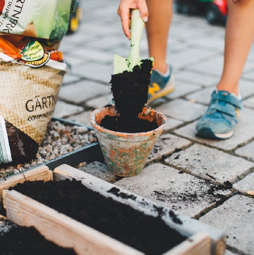 Preparing soil for garden,The different types of soil