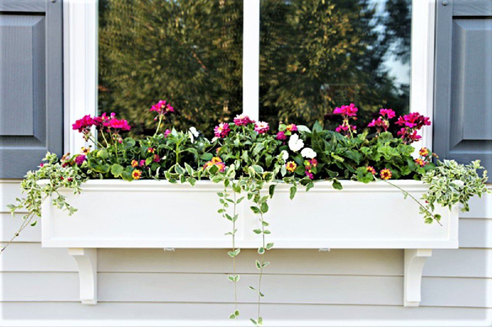 Window boxes are an easy and attractive way to add a unique finishing touch