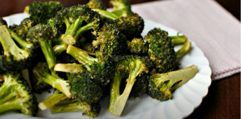 Black spots on broccoli, is that okay ?