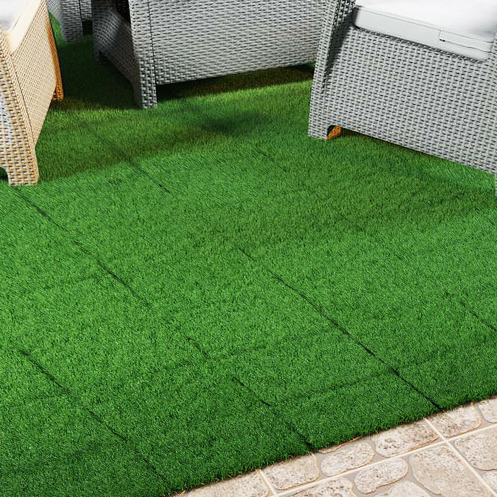 How to install artificial grass on concrete wall correctly